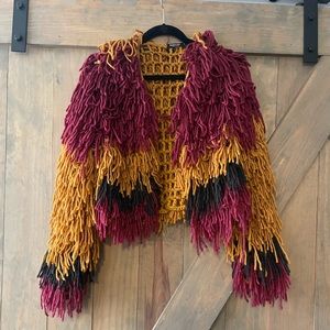 Fun Fringe Cardigan